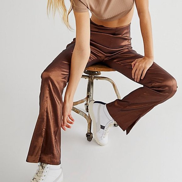 Hosbjerg Elora Split Hem Pants - Picture 1 of 5